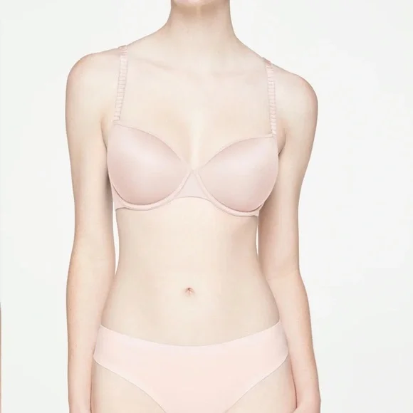 ThirdLove 24/7 Classic T-Shirt Bra Sz. 32C in Soft Pink - Picture 6 of 12